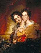 The Sisters (Eleanor and Rosalba Peale) Rembrandt Peale